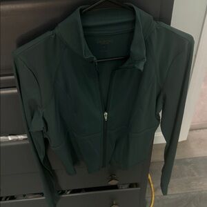 Arizona Jean Company Women's Dark Green Bomber Jacket